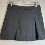 Lands' End Lands’ End Woman’s Grey Minimalist Casual Sporty Outdoors Chic Skort Size 12 Photo 0