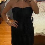 Forever 21 Pinstripe Strapless Dress Photo 2