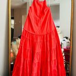 Free People somewhere sunny coral midi dress nwt small Photo 1