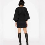 frame denim  Black Long Sleeve Dress Photo 1