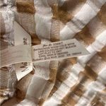 Matilda Jane  Annabelle Gingham Yellow Off Shoulder Top Womens Large Photo 6