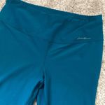 Eddie Bauer Teal Blue Capri Compression Athletic Pants Womens Medium Photo 2