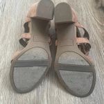 Francesca's Block Heel Sandals size 7 Faux Suede Lace Up Open Toe Boho Chic Shoe Photo 6