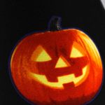 No Boundaries NWT Pumpkin Jack O Lantern Halloween Horror Leggings Size Medium Photo 6