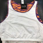 Zoozatz  Orange and Purple Zebra Print Tank Top - size XL Photo 5