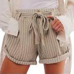 Free People  One Harriet Striped Shorts Photo 1