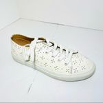 Loft  Off White Eyelet Sneakers Photo 12