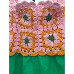 ASOS  Women's Size 4‎ Crochet Color Block Sundress Multicolor Boho Photo 1