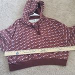 Nike Sportswear Club Fleece Oversized Cropped Monogram Hoodie Size Medium Photo 8