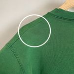 Vintage Christmas Sweatshirt Embroidered Holiday Ugly Sweater Unisex Large Green Photo 8