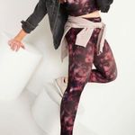 Old Navy High Waisted PowerSoft 7/8-Length Tie-Dye Side-Pocket Leggings Size S Photo 0