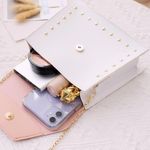 Urban Outfitters Stud & Pearl Detail Crossbody Purse Photo 3