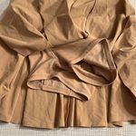 Aerie Tan Pleated Women's Skirt Photo 3
