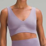 Lululemon  Align V-Neck Bra *Light Support, C/D Cup Purple Ash Size 6 Photo 0