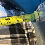 Old Navy  The Classic Shirt Black/White Plaid Button Down Shirt, Size Large Photo 8