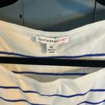 Isaac Mizrahi NWOT Blue and White Striped Pullover Sweater | Sz XL Photo 1