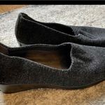 Aerosoles Low Wedge Women’s Fabric Gray Shoe 5.5 Photo 7