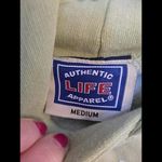 Authentic‎ Life Pale Green Wildwood Hoodie Sweatshirt Size Medium Photo 2