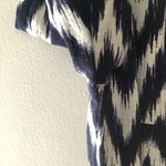 Tuckernuck Pomander Place Kenzo Dress in Navy Blue and White Ikat Size XXL Photo 8
