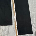 Old Navy VTG Y2K  Low Rise Wide Flare Leg Stretch Pants Women's 1 Black Photo 9