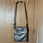 Metallic Leather Studded Cross Photo 1