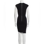 Helmut Lang $595  asymmetrical hem little black dress M Photo 7