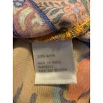 Haute Hippie Style M Sleeveless Button Back Boho Floral Blouse Top whimsi Y2K Photo 3