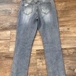 Risen  LOS ANGELES JEANS SIZE 15/32 BLUE DENIM HIGH RISE DISTRESSED JEANS #247 Photo 1