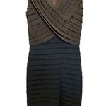 Adrianna Papell Women’s Layered V-Neck Dress Size 8 Excellent Pre-Owned Photo 0