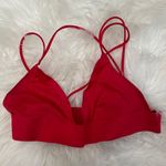 Red hot Triangle Bralette Size XS Photo 0