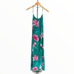 Show Me Your Mumu SMYM T Rex Green Tropical Floral T Back Maxi Dress Photo 2