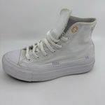 Converse Chuck Taylor all star platforms autumn embroidery White/Moonstone Violet/Mouse Photo 4