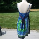 City Triangles  Ruched Bust Sleeveless Dress with Back Tie Waist Photo 3