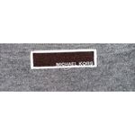 Michael Kors Ink Dipped Argyle Gray Sweater Womens Sz XL Preppy Academia Grunge Photo 7