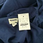 J.Crew NWT  Button-front Belted Midi Dress Antique Navy Photo 3