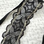 Victoria's Secret Victoria’s Secret Dream Angels Unlined Racerback Bra 32C Black Lace Front Close Photo 9