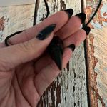 Tree of Color in box Obsidian Truth Pyramid stone necklace Black Photo 3