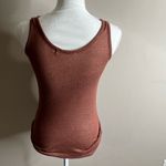 Chloe K  size small brown sparkle knit tank Photo 4