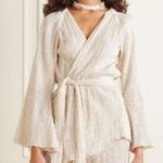 Savannah Morrow NWT The Label The India Belted Organic Cotton Kimono Size M Photo 0