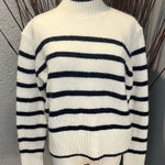 Primark 🌺NWT  NAVY AND WHITE STRIPED SWEATER SIZE SMALL🌺 Photo 0