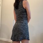 Wilfred Aritzia  Free Cut-Out Mini Dress XXS - Heather Black Photo 1