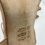 OFFICE LONDON Nude Leather Ankle Strap Heeled Sandals Women's 7 US Tan Photo 8