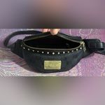 Bebe  Black and Gold Belt Bag Photo 2