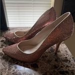 Style & Co . Glittering Rose Pink Sparkling Heels Photo 1