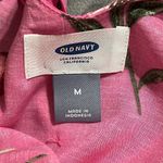 Old Navy  medium ruffle v neck tank top spaghetti strap floral print lightweight Photo 4