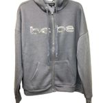 Bebe Sport Long Sleeve Hoodie with Front Zip Pockets Size 1X New MSRP $104 Photo 0