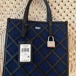 DKNY Maze denim mini Tote crossbody Handbag new with tags. Photo 1