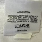 EXPRESS White Cotton Denim Jean High Waisted Pocket Straight Mini Skirt Size 2 Photo 4