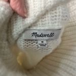 Madewell Sadler Turtleneck Ivory Sweater Size Medium NWOT Photo 9