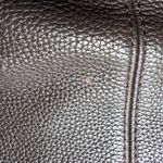 Coach VTG  Large Crossbody Brown Pebbled Leather Lilac Interior Photo 11